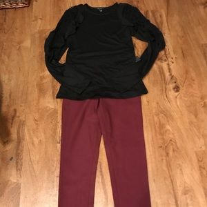 💋Burgundy stretch💋